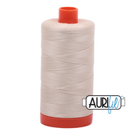 Aurifil Mako 50wt Cotton Thread - Light Beige (2310)