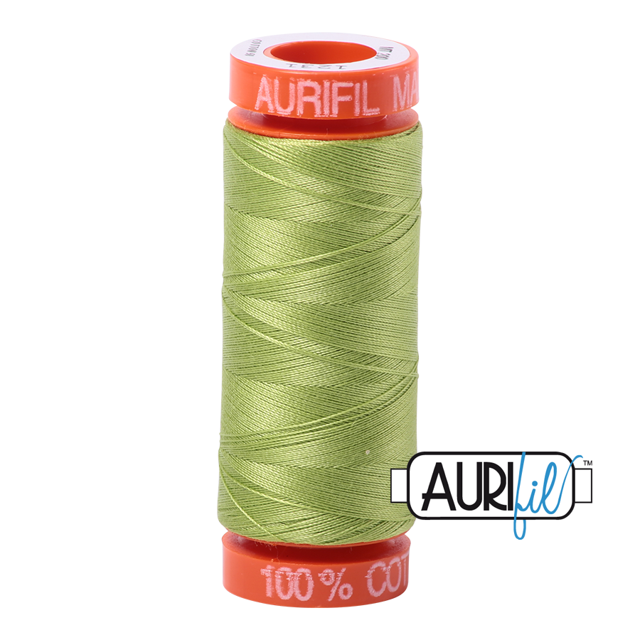 Aurifil Mako 50wt Cotton Thread - Spring Green (1231)
