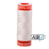 Aurifil Mako 50wt Cotton Thread - Light Sand (2000)