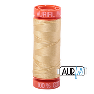 Aurifil Mako 50wt Cotton Thread - Wheat (2125)