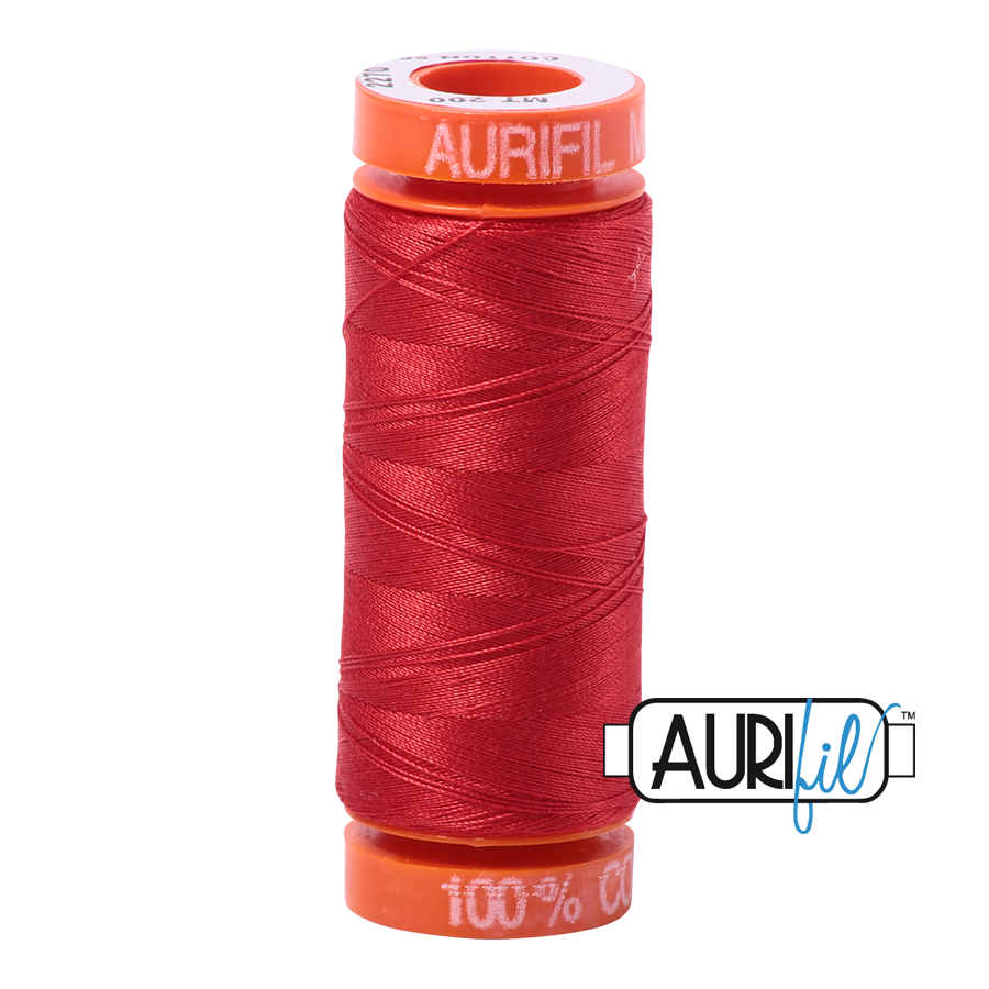 Aurifil Mako 50wt Cotton Thread - Paprika (2270)