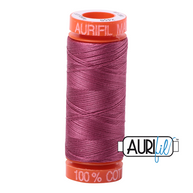 Aurifil Mako 50wt Cotton Thread - Rose (2450)