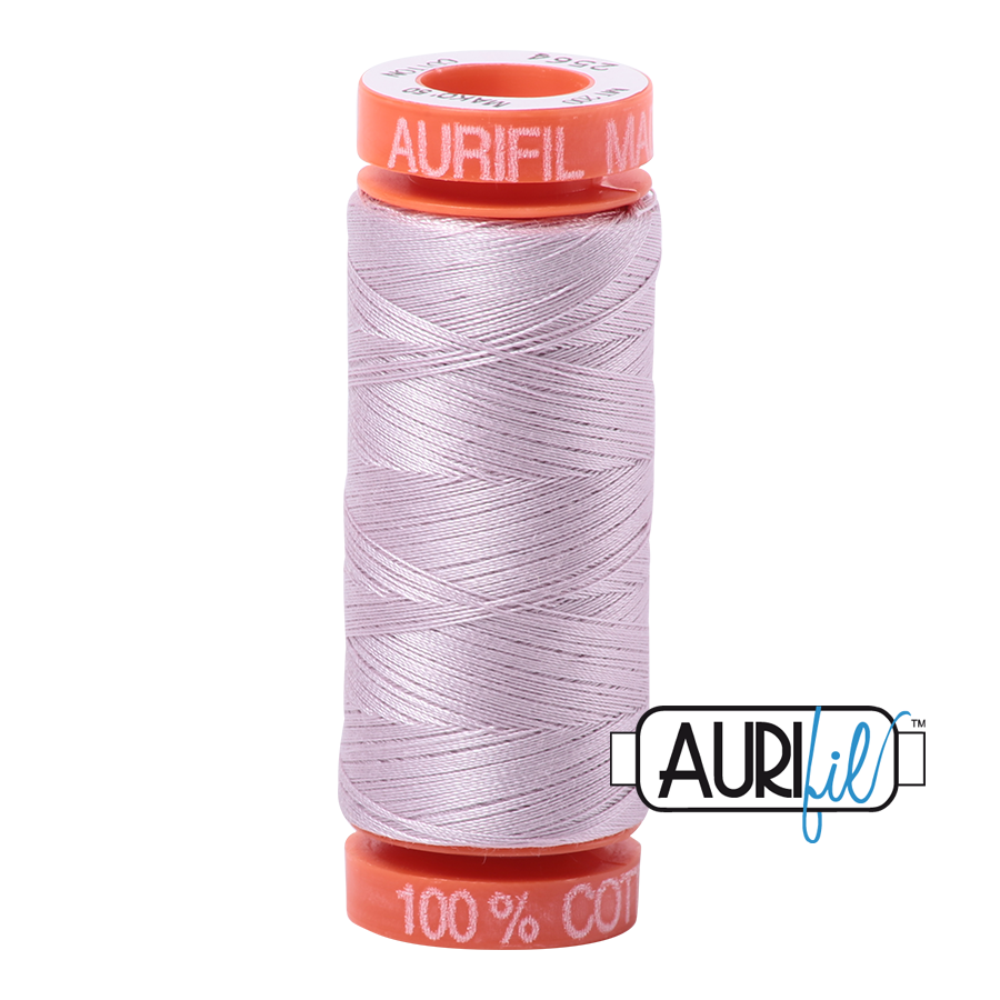 Aurifil Mako 50wt Cotton Thread - Pale Lilac (2564)