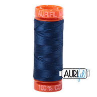 Aurifil Mako 50wt Cotton Thread - Medium Delft Blue (2783)