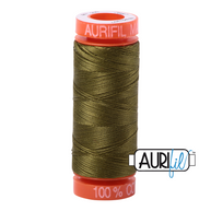 Aurifil Mako 50wt Cotton Thread - Olive (2887)