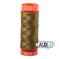 Aurifil Mako 50wt Cotton Thread - Medium Olive (2910)