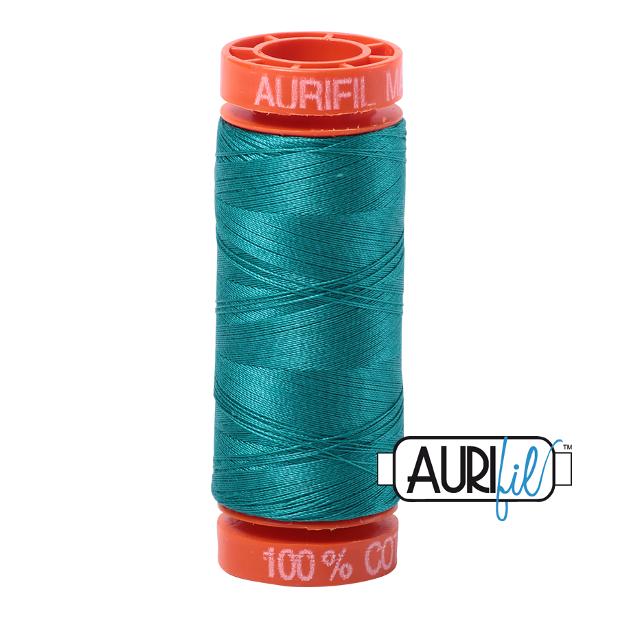 Aurifil Mako 50wt Cotton Thread - Jade (4093)