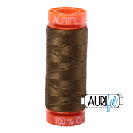 Aurifil Mako 50wt Cotton Thread - Dark Olive (4173)