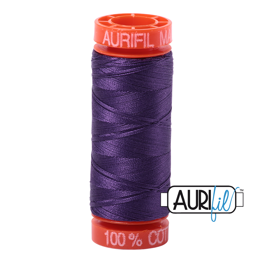 Aurifil Mako 50wt Cotton Thread - Eggplant (4225)