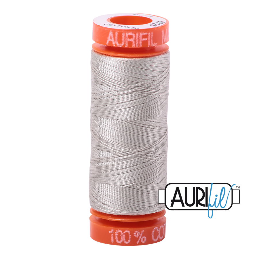 Aurifil Mako 50wt Cotton Thread - Moonsdust (6725)