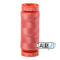 Aurifil Mako 50wt Cotton Thread - Tangerine Dream (6729)