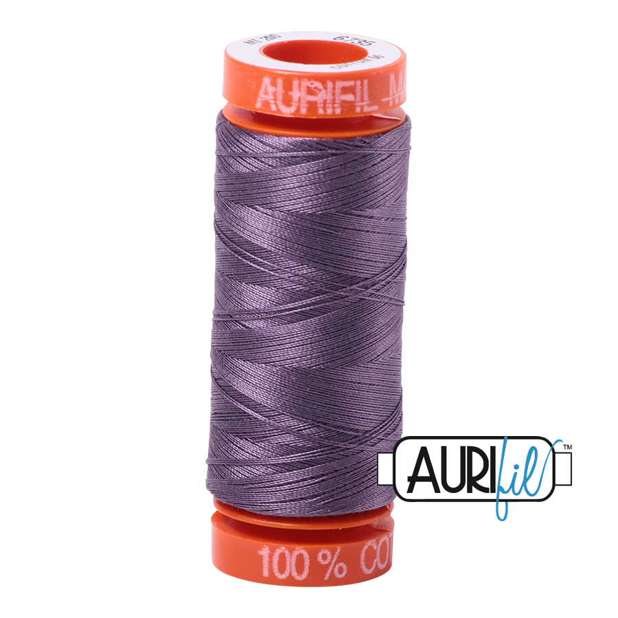 Aurifil Mako 50wt Cotton Thread - Plumtastic (6735)